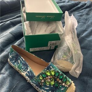 Tropical Green Espadrilles